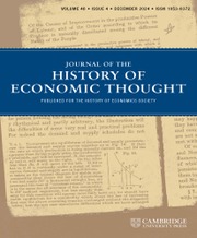 Journal of the History of Economic Thought